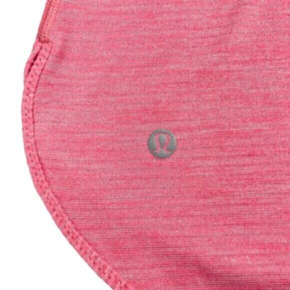 Lululemon What The Sport Singlet II  Heathered Pink Womens Size 0 - Picture 6 of 7